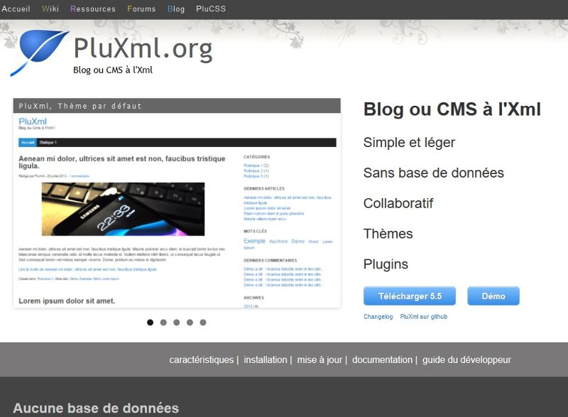 PluXml