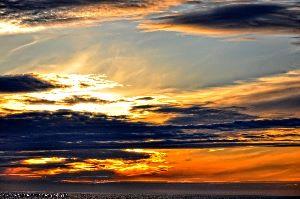 coucher de soleil