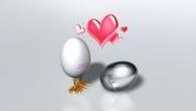 love egg, fond d'écran, belle image
