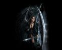 gladiatrice, fonds d'écran mystiques, genre gothique
