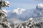 paysage de neige,fond d'écran hd, alpes, france