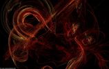 fonds d'écran, créations numériques, apophysis, image fractale marron