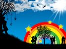 fonds d'écran HD, wallpapers 4/3 : arc-en-ciel