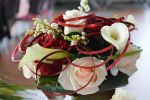 fonds d'écran mariage, photographie originale: le bouquet de la mariée