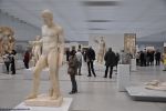 le discobole, musée du Louvre de Lens, la galerie du temps