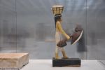 photographie : miniature égyptienne dans une vitrine
