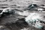 photographie couleur, la mer et les vagues, grand format