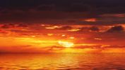coucher de soleil, fond d'écran pour ordinateur