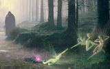 les elfes prises au piège du mal, mystique