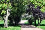 l'entrée du parc, le début de la promenade