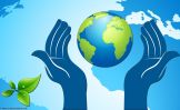 earth : protéger la planète, illustration vectorielle