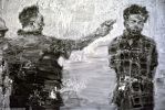 guerre-du-vietnam-quartier-chinois-saigon-yan-pei-ming-2004-huile-sur-toile