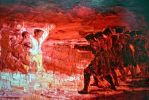 guerres-napoleoniennes-execution-dapres-goya-yan-pei-ming-2006-huile-sur-toile