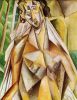 Nude-in-an-Armchair-(Seated-Woman)-(1909)
