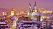 snowy-prague