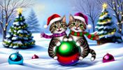 les-chats-dans-la-neige